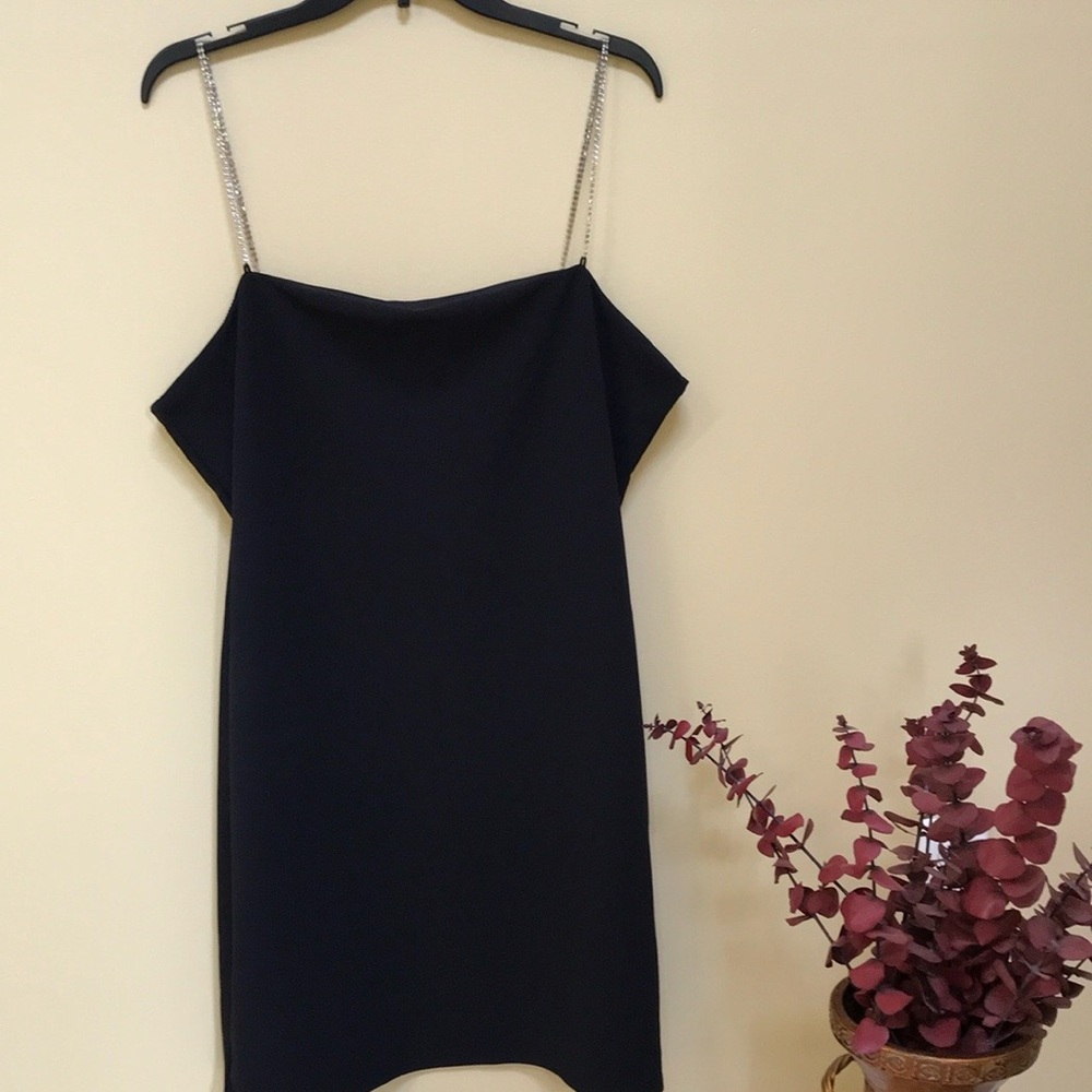 LITTLE BLACK BLING DRESS